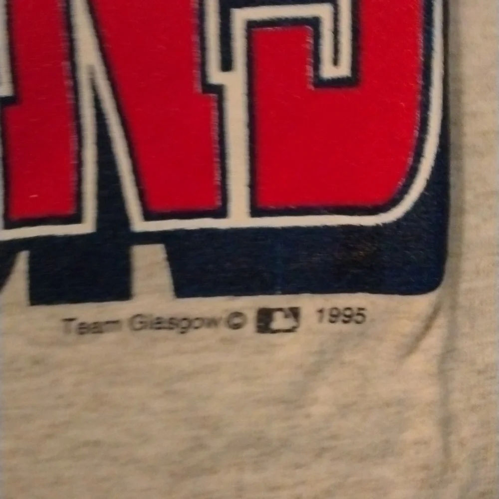 Vintage collectible 1995 World Series Cleveland Indians short sleeve  T-shirt - Picture 5 of 7